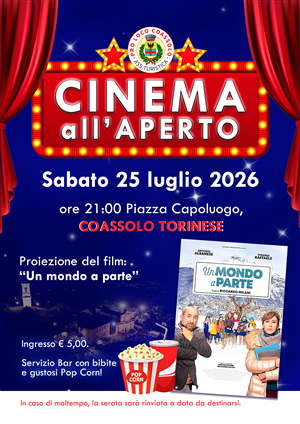 Cinema all'aperto!