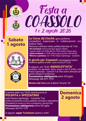 Festa a Coassolo!