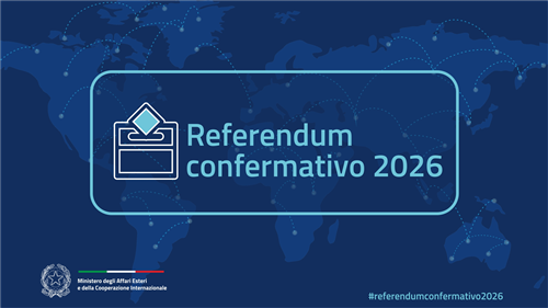 Referendum 2026 - Elettori temporaneamente all'estero: esercizio dell'opzione di voto per corrispondenza